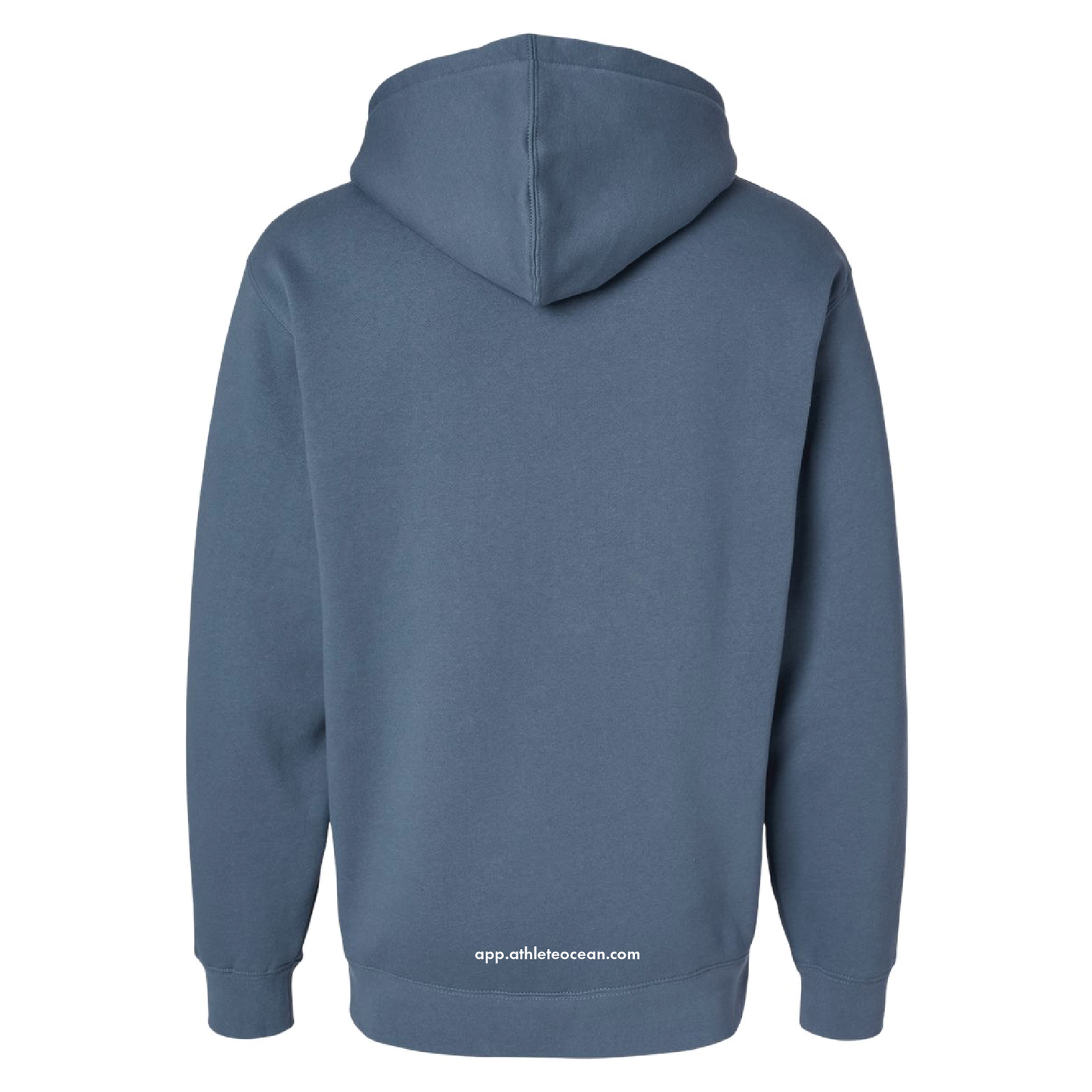 Custom Storm Blue Hooded Sweatshirt